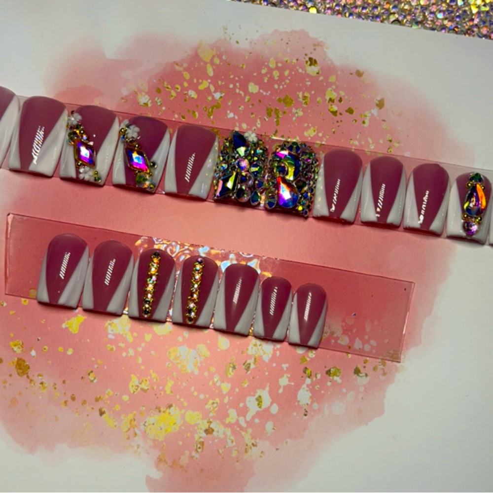 Hand made press on nails